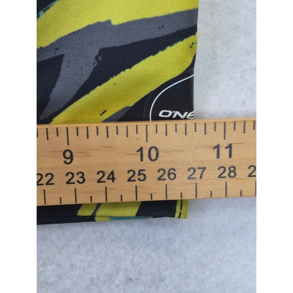 O'Neill Hyperfreak Tropical Palm Board Shorts Black Neon Men's 34